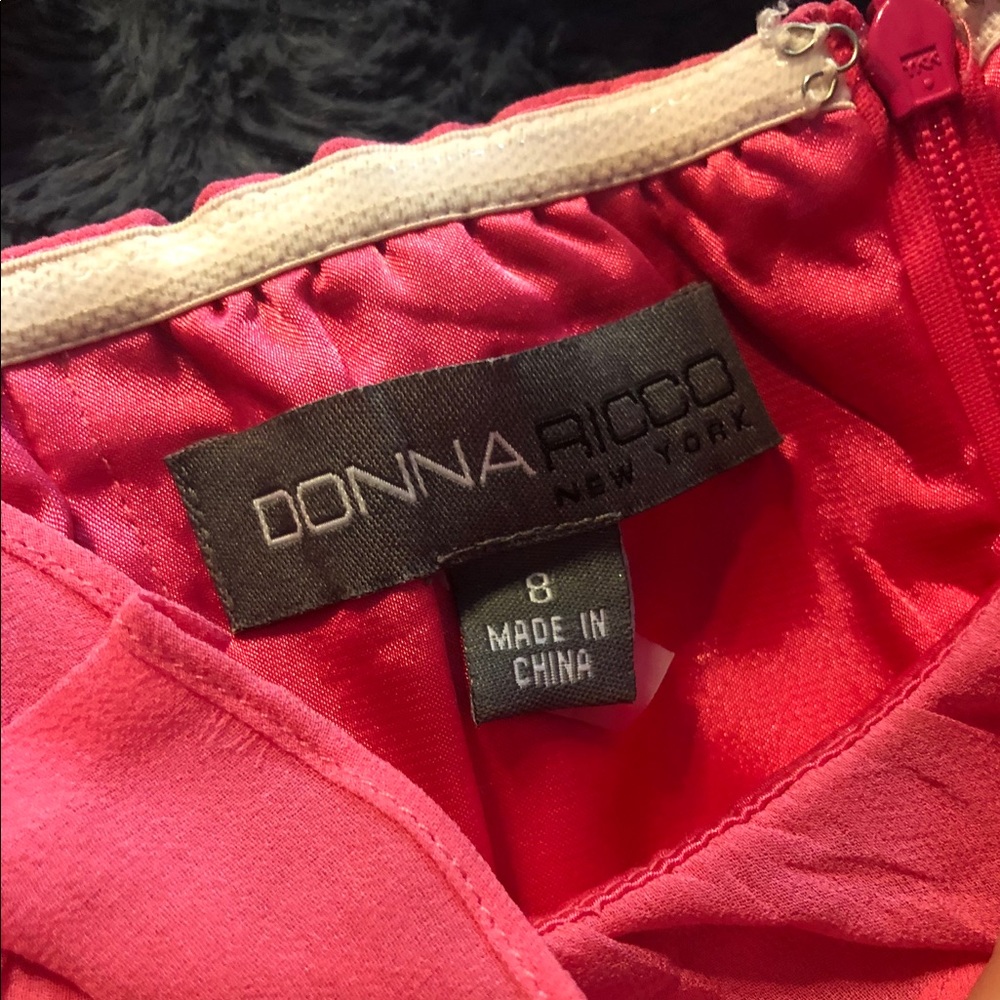 Pink Size 8 Donna Rocco Cocktail dress